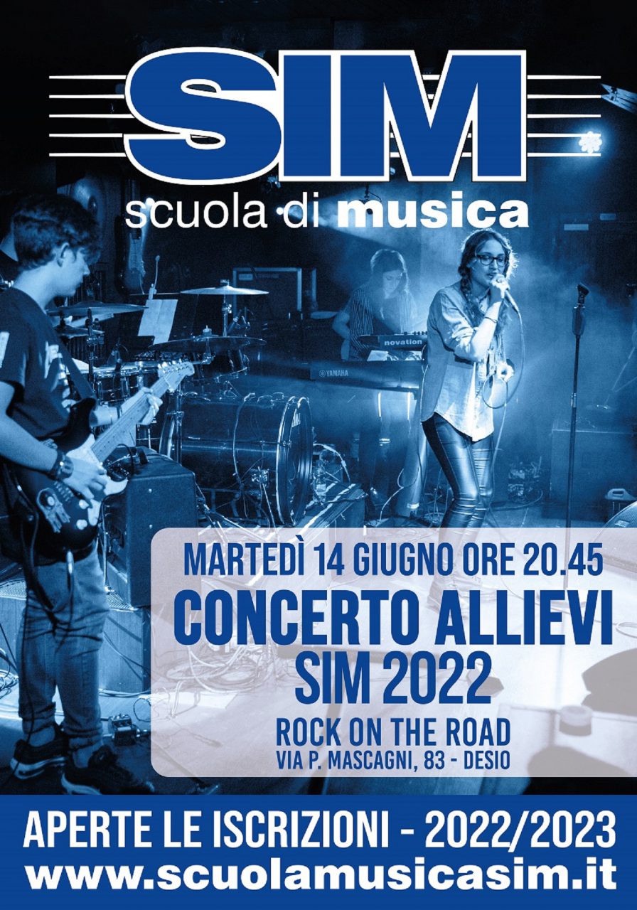 concerto allievi 2022 rock on the road desio